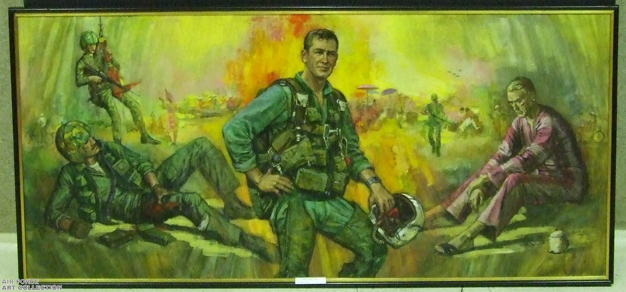 VIETNAM RESCUE SCENE